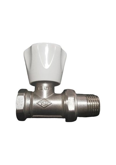 Kalde Düz Radyatör Vanası - 1/2'' - Ağır Tip