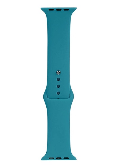 Zore Watch 7 45mm Band Serisi Klasik Kordon Silikon Strap Kayış-koyu Yeşil