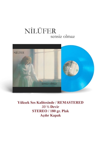 Nilüfer - Sensiz Olmaz Mavi Plak