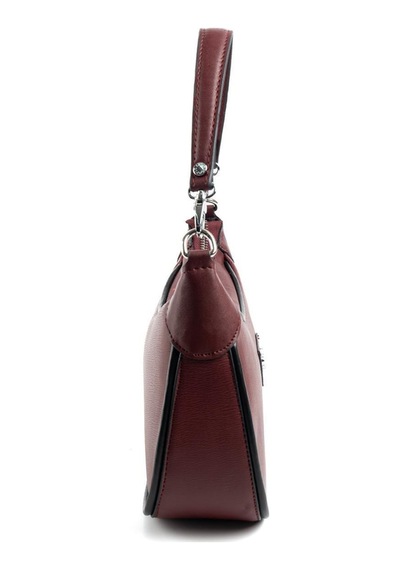 Silver Polo Sp1180 Kadın Omuz Çantası Düz Bordo-bordo-siyah