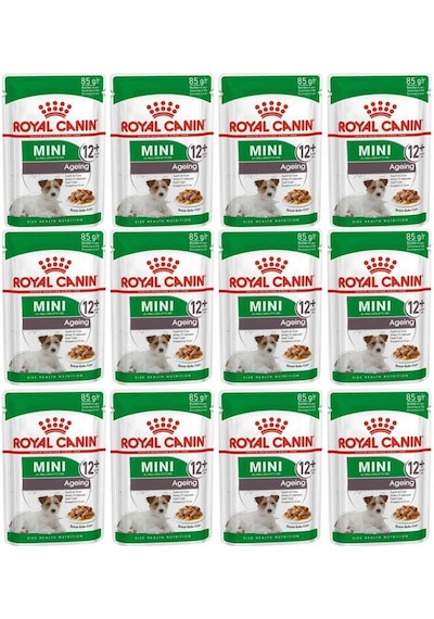 Royal Canin Mini  +12 Yas Köpek Mamasi 12 x 85 G