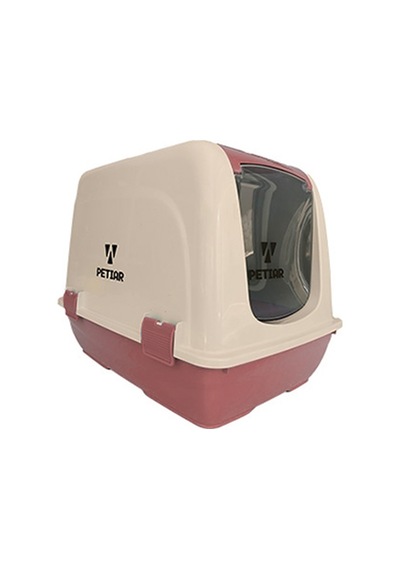 Petiar Orta Boy Antyel Kedi Tuvaleti Pembe