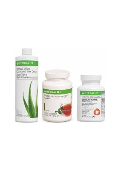 Herbalife Aloevera+100gr Çay+thermo