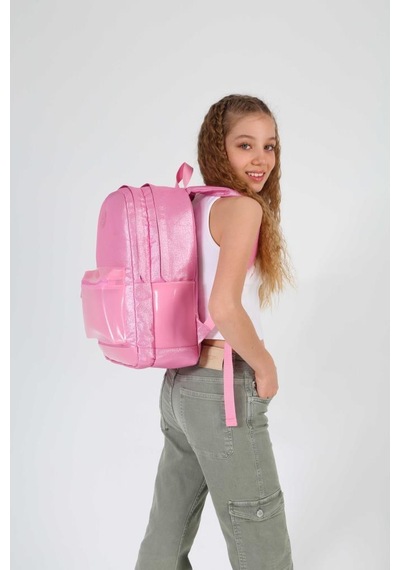 Kaukko Magical Sırt Çantası Plain Pink K1743