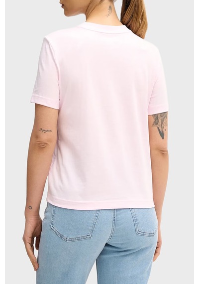 Calvin Klein Bayan T Shirt Lv047e813g Tn9 Pembe Pembe