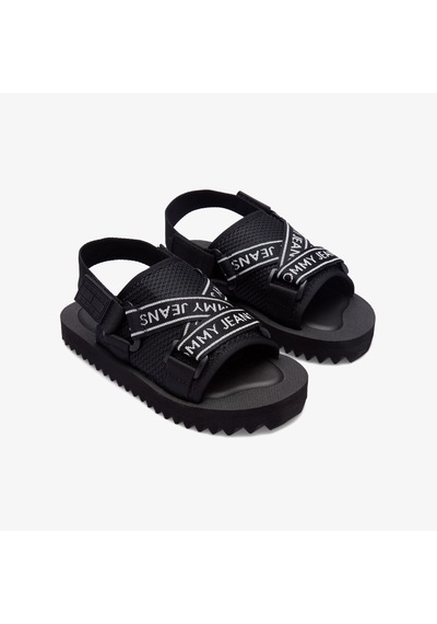 Tommy Hilfiger Tommy Jeans Premium Eva Kadın Siyah Sandalet