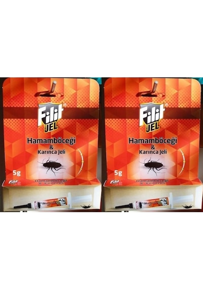 Filit Hamam Böceği ve Karınca Jeli 2 x 5 G