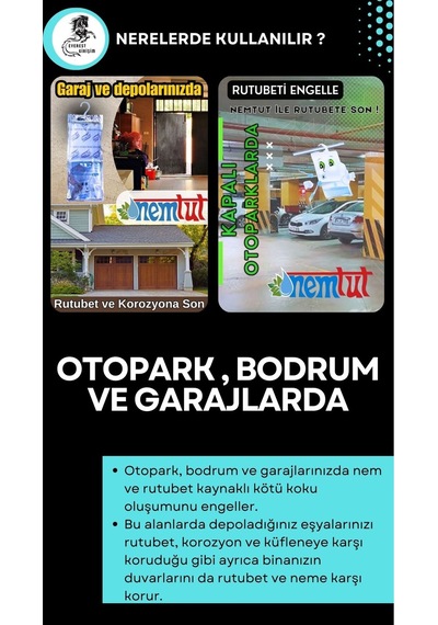 Nem Alıcı Rutubet Emici Koku Giderici Korozyon Önleyici 2 Kutu Içerisinde 4 Paket