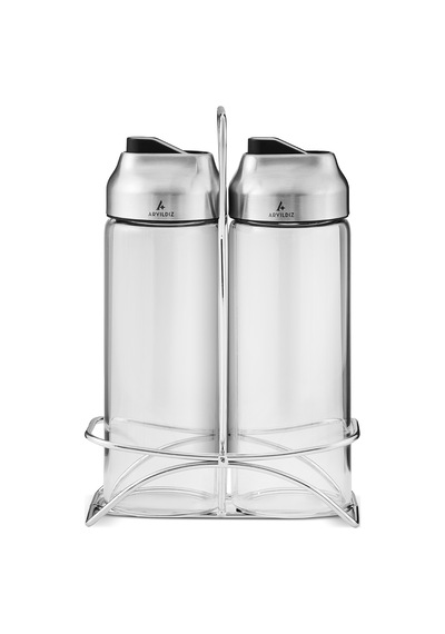 Aryıldız Norton 3 Parça Standlı Yağlık & Sirkelik Seti 430 Ml Çok Renkli