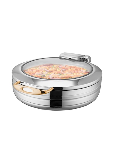 Milano Yuvarlak İndiksiyon Gold Chafing Dish