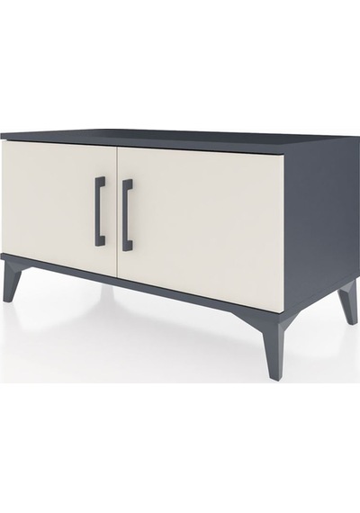 Hyperion Şifonyer Tek Raflı 2 Kapaklı 88x44x48 Antrasit-aytaşı Antrasit Hyperion Şifonyer Tek Raflı 2 Kapaklı 88x44x48 Antrasit-aytaşı Antrasit