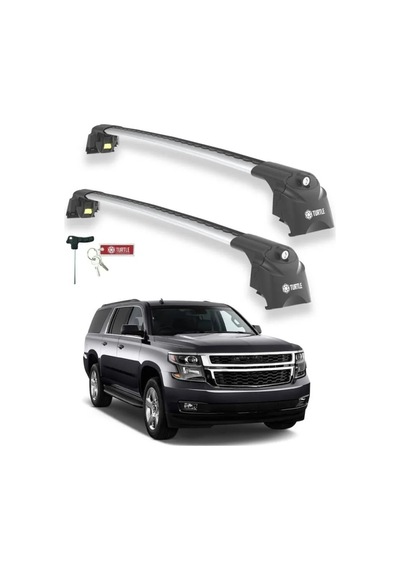 Turtle Chevrolet Suburban Gmtk2yc 2015-2020 Ara Atkı Air2 Gri