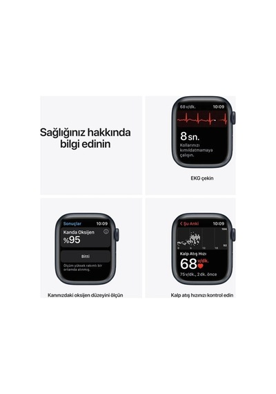 Smart Watch 7 Akıllı Saat Iphone Android Xiaomi Uyumlu Nabız Ölçer Aramalı Adım Sayar Tam Ekran Siyah - 505382605 Smart Watch 7 Akıllı Saat Iphone Android Xiaomi Uyumlu Nabız Ölçer Aramalı Adım Sayar Tam Ekran Siyah - 505382605
