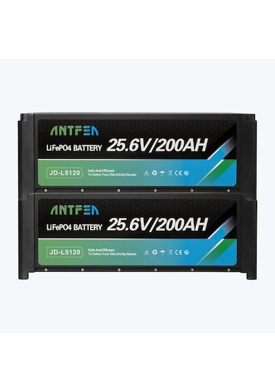Antfea L5120 25.6v 200ah İstiflenebilir Lityum Akü Lifepo4 2 Adet - 10.24 Kwh