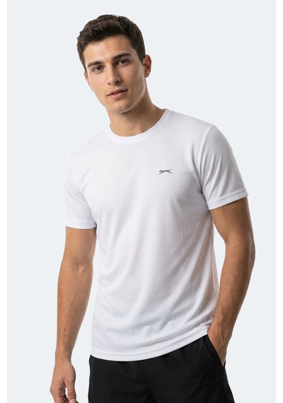 Slazenger Herrera Erkek Beyaz Tişört