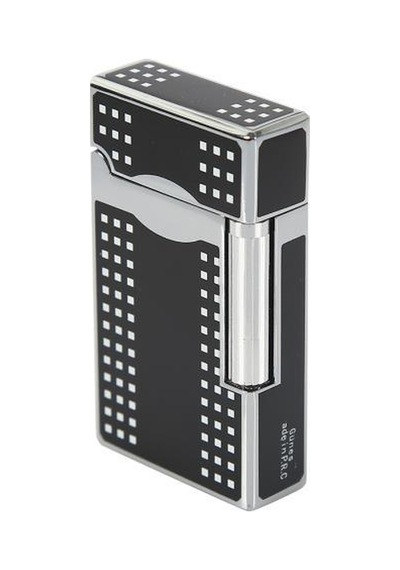 Vindiesel Tek Torch Pürmüz Siyah-gümüş Puro Çakmağı - Tr4503