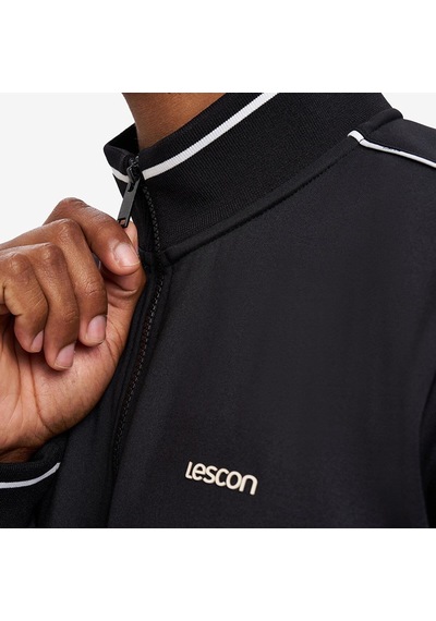 Lescon 26n-1150 Erkek Fermuarlı Üst Siyah