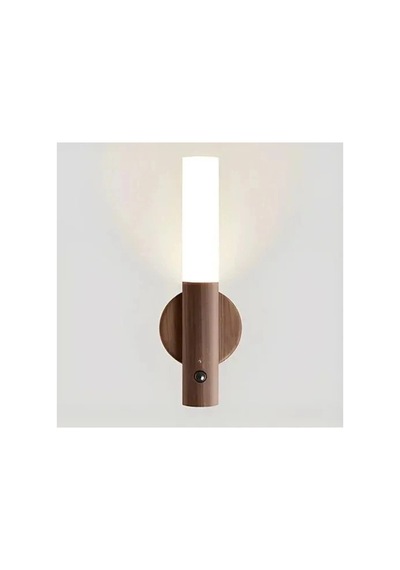 1w Magnetli Sensörlü Led Aplik Hs-5890 Kablosuz Duvar Lambası Gün Işığı Beyaz