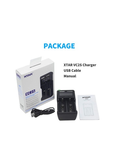 Tr 18650 Akü Şarj Cihazı Uk Vc2s 18650 Pil Şarj Cihazı Vc2 2019 Yükseltme Lcd Ekran Powerbank Fonksiyonu 10440 145