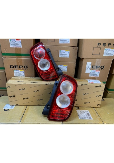 Nıssan Micra K12 2003-2008 Arası Tyc Sağ Ve Sol Stop Lambası Takım 26555-ax720 / 26550-ax720