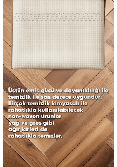 Grimorlife 4 Adet Büyük Boy Mucize Yer Silme Bezi Temizlik Bezi Sıkması Rahat Yer Bezi 50x60- Bulaşık Matı