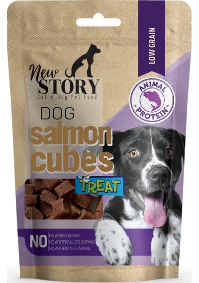 Avida 12li Balık Etli Tahılsız Sticks, Salmon-cubes Köpek Ödülü