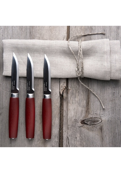 Morakniv Classic 1891 Steak Bıçağı 2li Hediyelik Set Siyah - Kırmızı