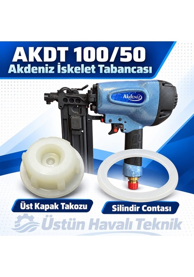 Akdt Akdeniz 100/50 Iskelet Tabancası Üst Kapak Takozu Ve Silindir Contası
