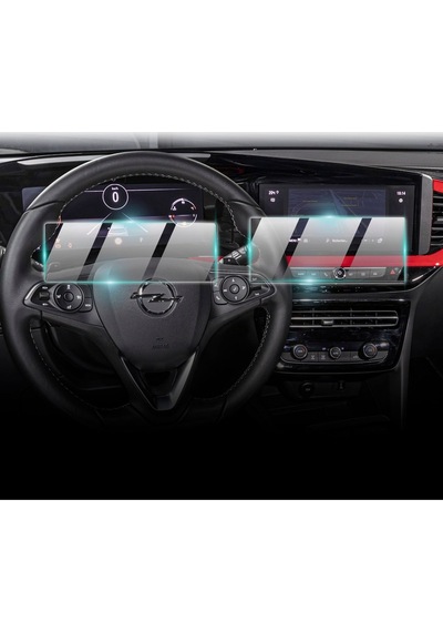Opel 2024 Mokka 10 Inch Multimedya 12 Inch Gösterge Paneli 9h Nano Ipg Proactive Ekran Koruyucu