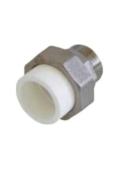 Kalde Pp Eco Oynar Başlı Erkek Rakor 25X3/4 Beyaz (438528073)