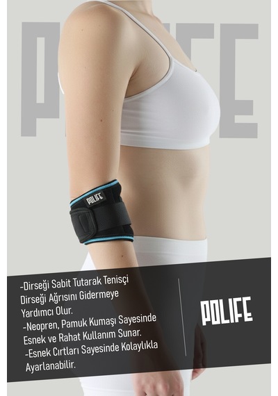 Epikondilit Bandajı Tenisçi Dirsekliği , Tenisçi Dirseği Ağrısı , Tendon Ağrısı Sağ & Sol Uyumlu