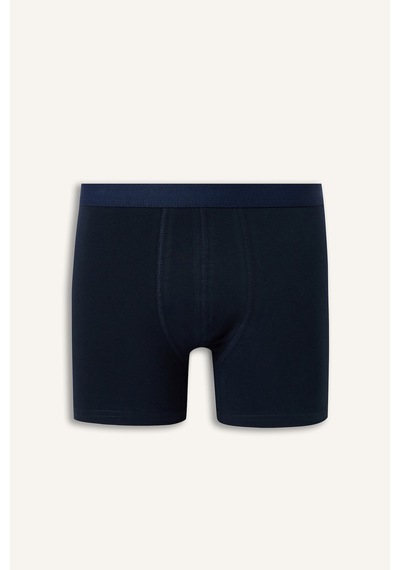 Defacto Regular Fit Şal Desenli 2li Pamuklu Boxer I7821ax26aunv135 Lacivert-nv135
