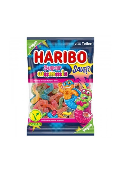 Haribo Super Wummis Sauer 175g