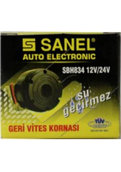 Sanel SBH834 12V-24V Uyumlu Geri Vites Kornası