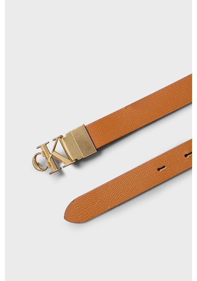 Calvin Klein Deri Çift Taraflı Kemer Lv04f7044gxm8 Kadın Kemer Lv04f7044g Xm8 Taba