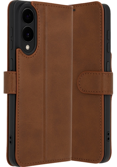 Newface Samsung Uyumlu Galaxy S25 Edge Trend S Plus Kapaklı Kılıf - Taba Taba