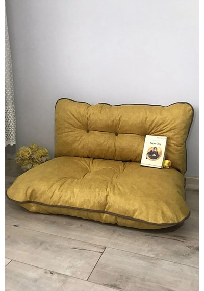 Bahçe Ve Palet Yer Minderi Sarı