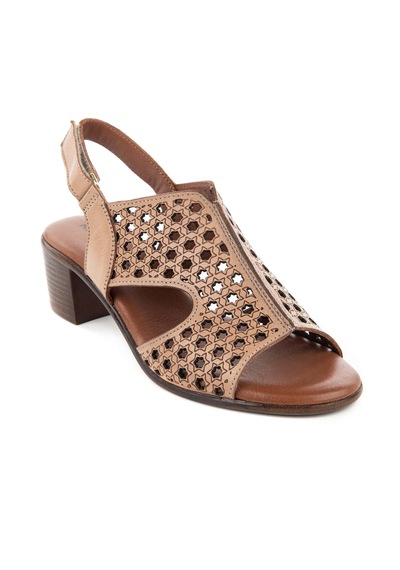 Hush Puppies Fito 624216 Hakiki Deri Kadın Sandalet Siyah Sand