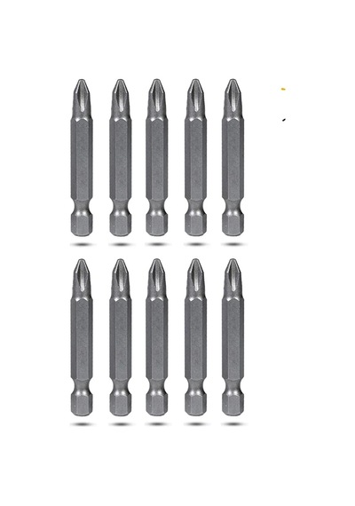 10 Adet Bhd Yıldız Bits Uç Ph2 50 Mm