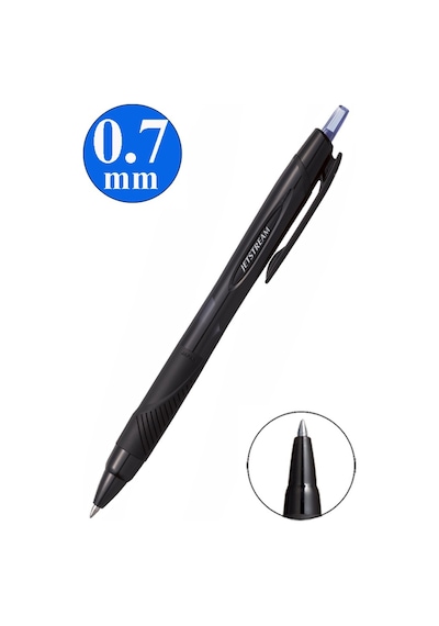 Jel Uçlu Pilot Kalem 1 Adet Uniball Jetstream Sxn-157s 0.7 Mm Roller Basmalı Pilot Kalem Roller Uçlu Likit Mürekkepli Mavi