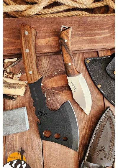 Outdoor Balta Bıçak Seti Kamp Baltası Bıçağı Nacak Budama Xx