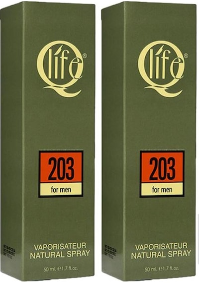 Q Life No:203 Erkek Parfüm EDC 50 ML x 2