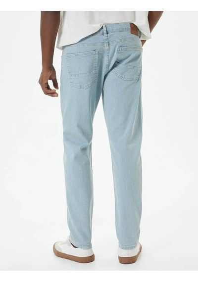 Koton Erkek Jean Pantolon Açık İndigo 4sam40055nd 24yy59000100 Y5905 Açık İndigo