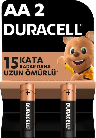 Duracell LR6/MN1500 Kartela AA Kalem Pil 2'li