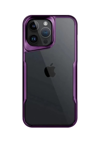 Newface Apple İphone 16 Pro Kılıf Boyi Silikon Kapak - Derin Mor