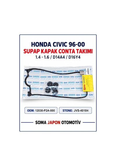 HONDA CİVİC SUBAP TAKIM CONTA 1.4 1.6 96-01D14A4-D16Y4