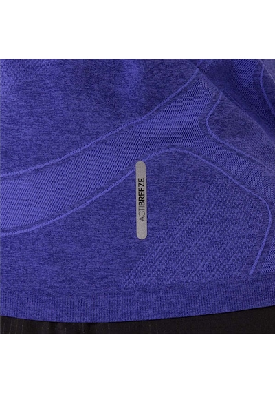 Asics Road Seamless Kadın Mavi Koşu T-shirt 2012d292-401 Mavi