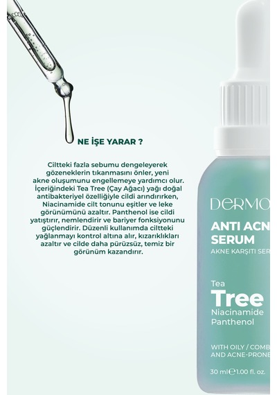 Dermoend Antı Acne Serum Ve Tarak