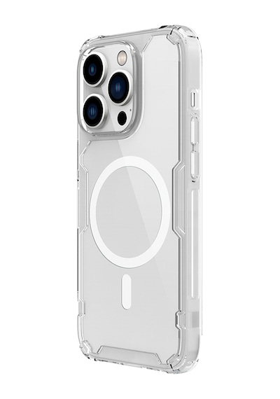 Nillkin Apple Uyumlu iPhone 14 Pro Max Magsafe Özellikli Nature Tpu Pro Kapak Şeffaf
