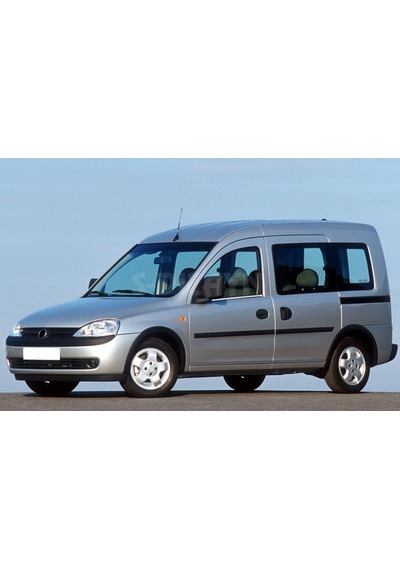 S-Dizayn  Opel Combo C Krom Cam Çıtası 2 Prç 2001-2011